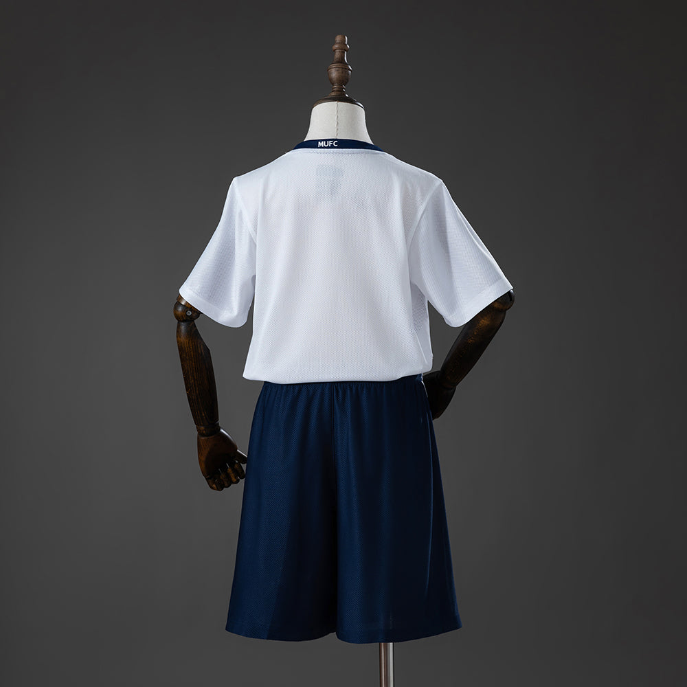 Equipamento Criança Retro Manchester United F.C. Alternativo 08/09