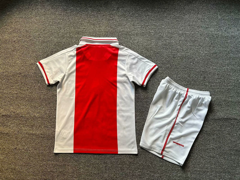 Equipamento Criança Retro AFC Ajax Principal 98/99