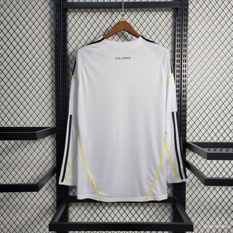 Retro Real Madrid Principal 2009/10 Manga Comprida