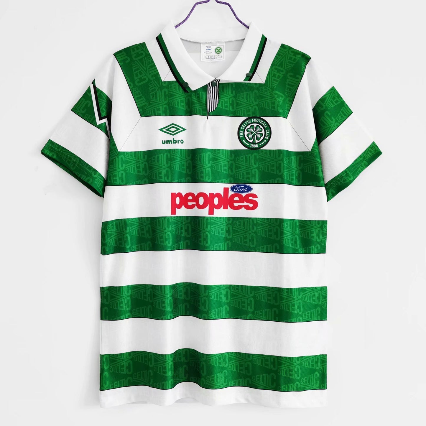Camisola Retro Celtic F.C. Principal 91/92