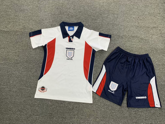 Retro Inglaterra Equipamento Criança Principal 1998