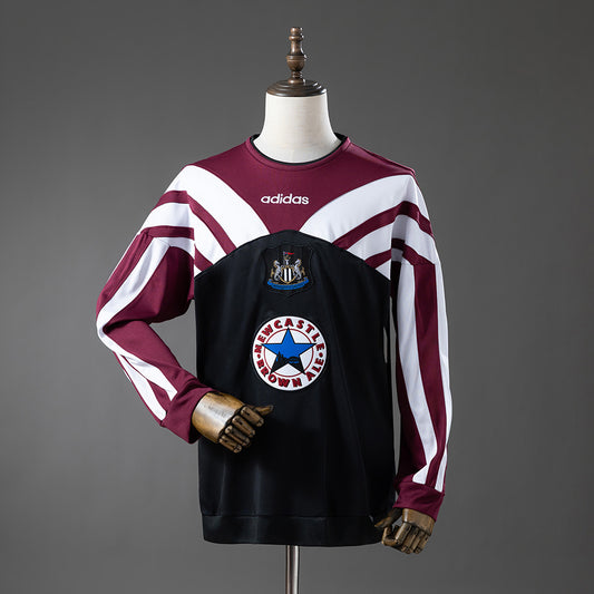 Camisola Retro Newcastle United F.C. Alternativa 1995/96 - Manga Comprida