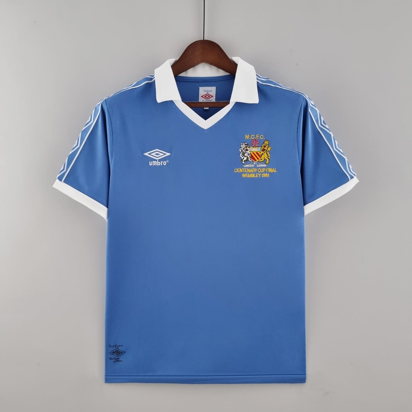 Camisola Retro Manchester City F.C. Principal 81/82
