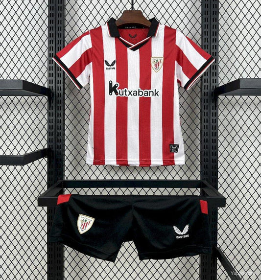 Equipamento Criança Athletic Bilbao Principal 2025/26