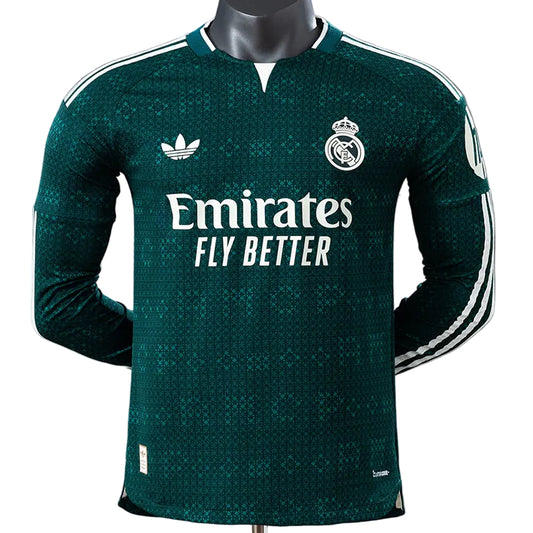 Camisola Real Madrid CF Alternativa 26/27 Manga Comprida - Versão Jogador
