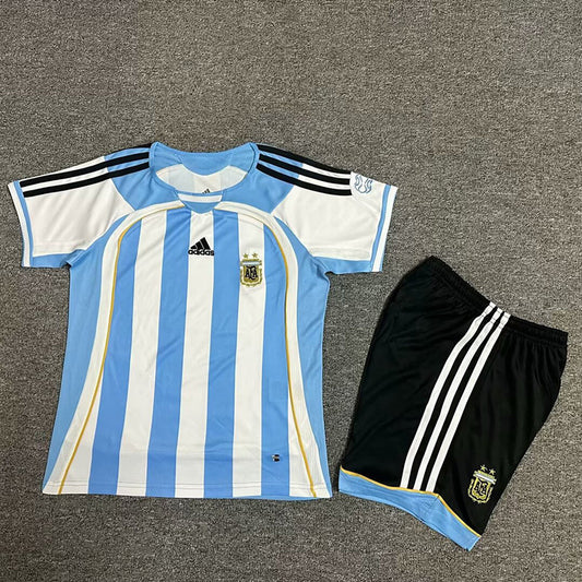 Retro Argentina Equipamento Criança Principal  2006