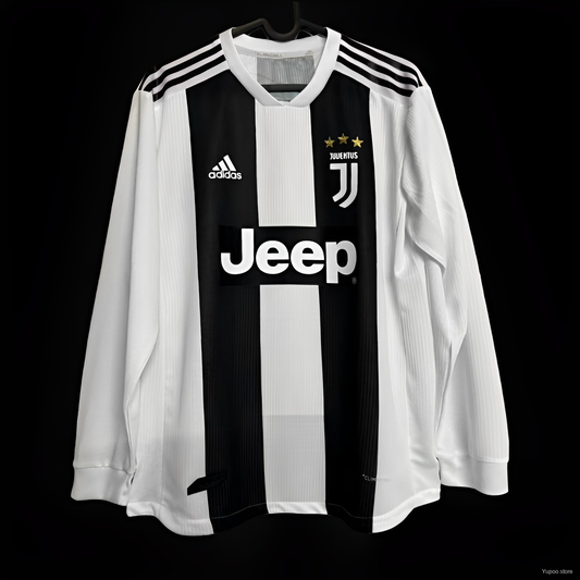 Retro Juventus Principal 18/19 Manga Comprida