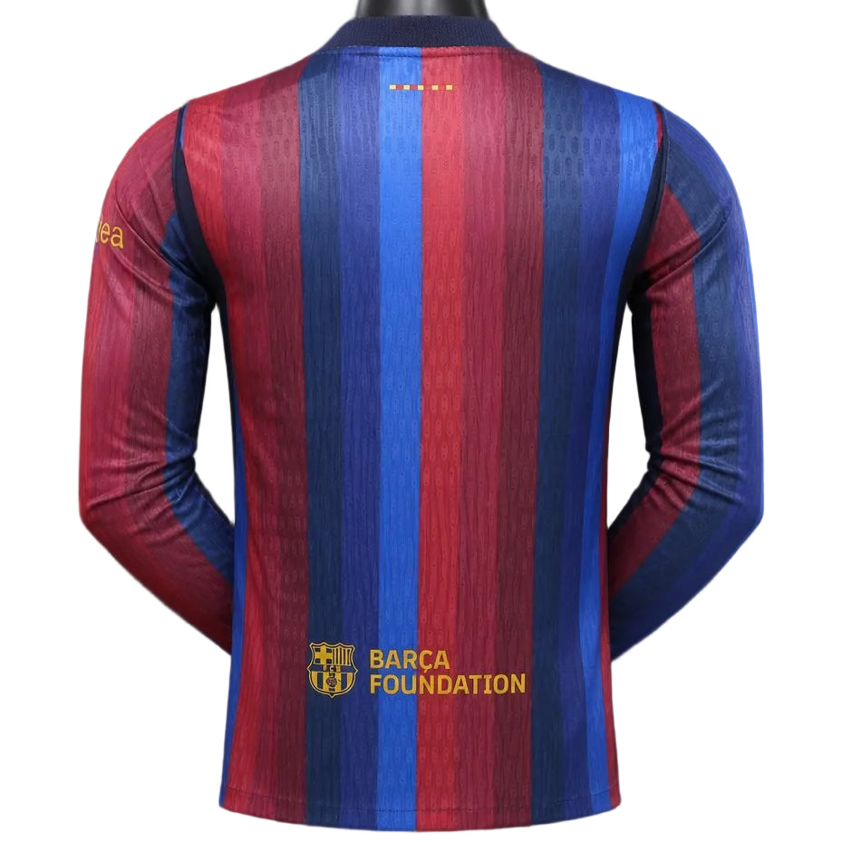 Camisola FC Barcelona Principal 26/27 Manga Comprida - Versão Jogador