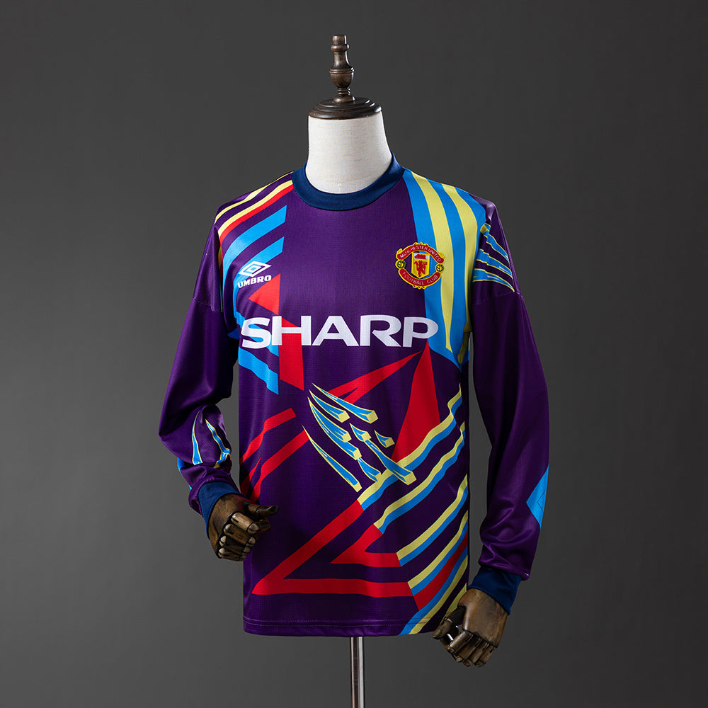 Camisola Retro Manchester United F.C. Guarda-Redes 92/94 Manga Comprida