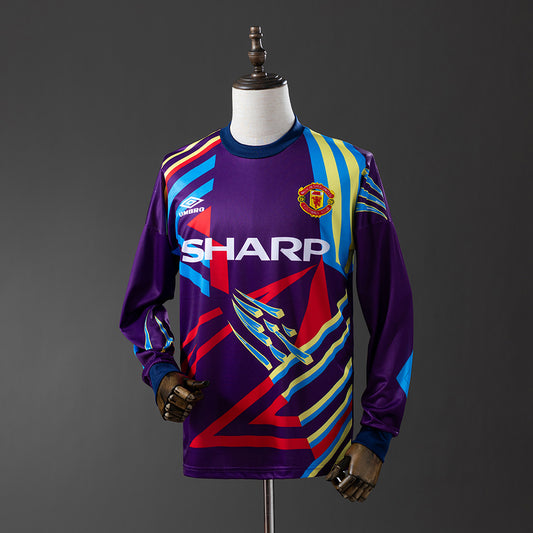 Camisola Retro Manchester United F.C. Guarda-Redes 92/94 Manga Comprida