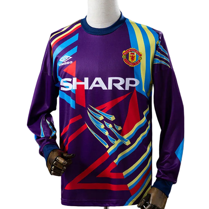 Camisola Retro Manchester United FC Guarda-Redes 92/94 Manga Comprida