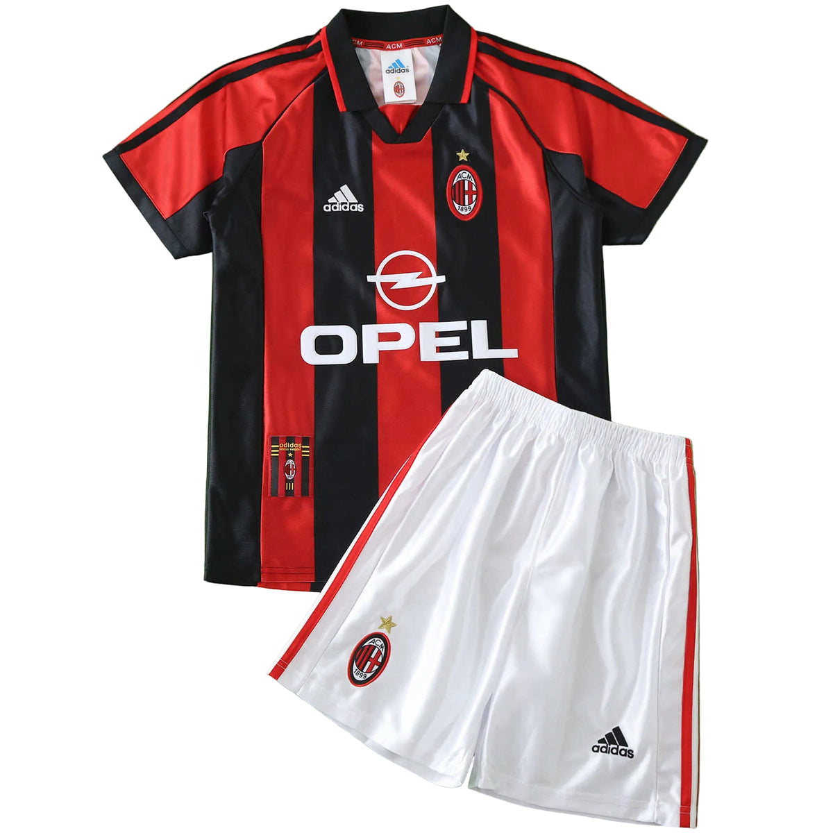 Equipamento Criança Retro AC Milan Principal 98/99