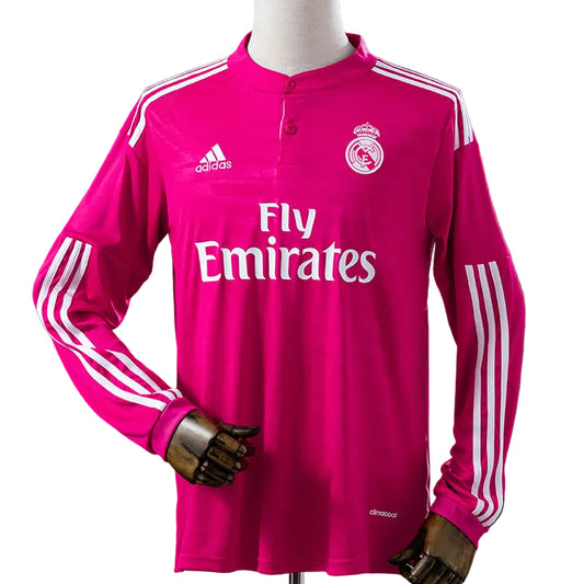 Camisola Retro Real Madrid CF Alternativa 14/15 Manga Comprida