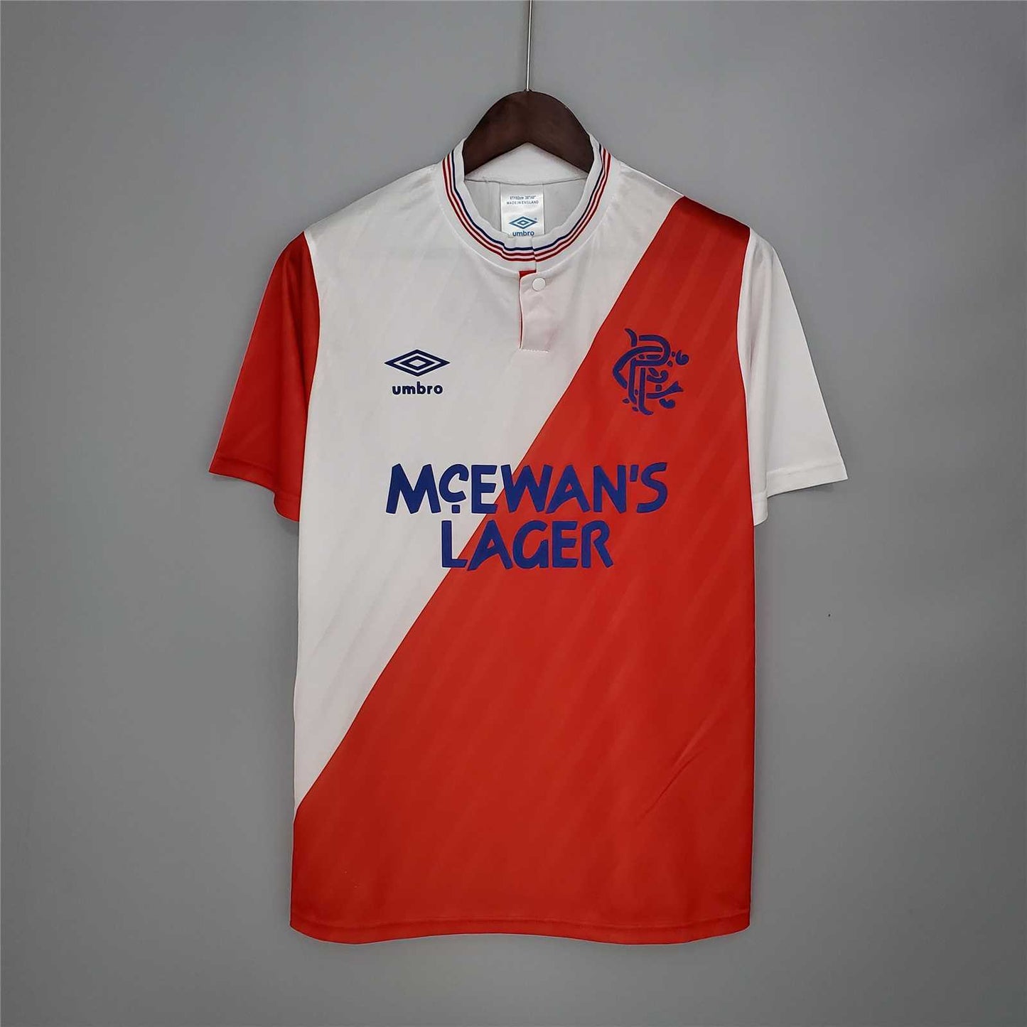 Camisola Retro Rangers F.C. Alternativa 87/88