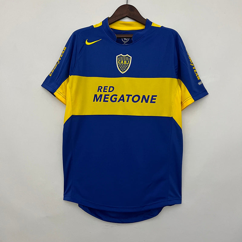 Camisola Retro Boca Juniors Principal 2004/05