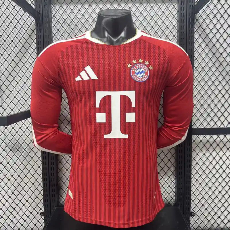 Camisola F.C. Bayern Munich Principal 26/27 Manga Comprida - Versão Jogador