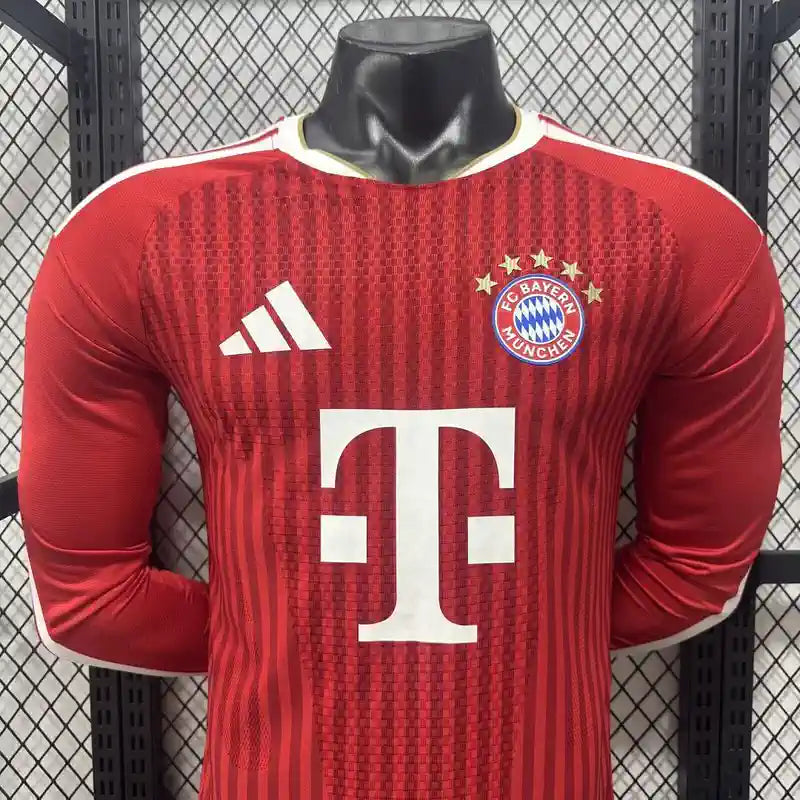 Camisola F.C. Bayern Munich Principal 26/27 Manga Comprida - Versão Jogador