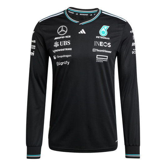 Camisola Mercedes AMG Petronas 2025 - Manga Comprida