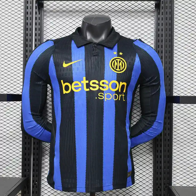 Camisola Inter de Milão Principal 26/27 Manga Comprida - Versão Jogador