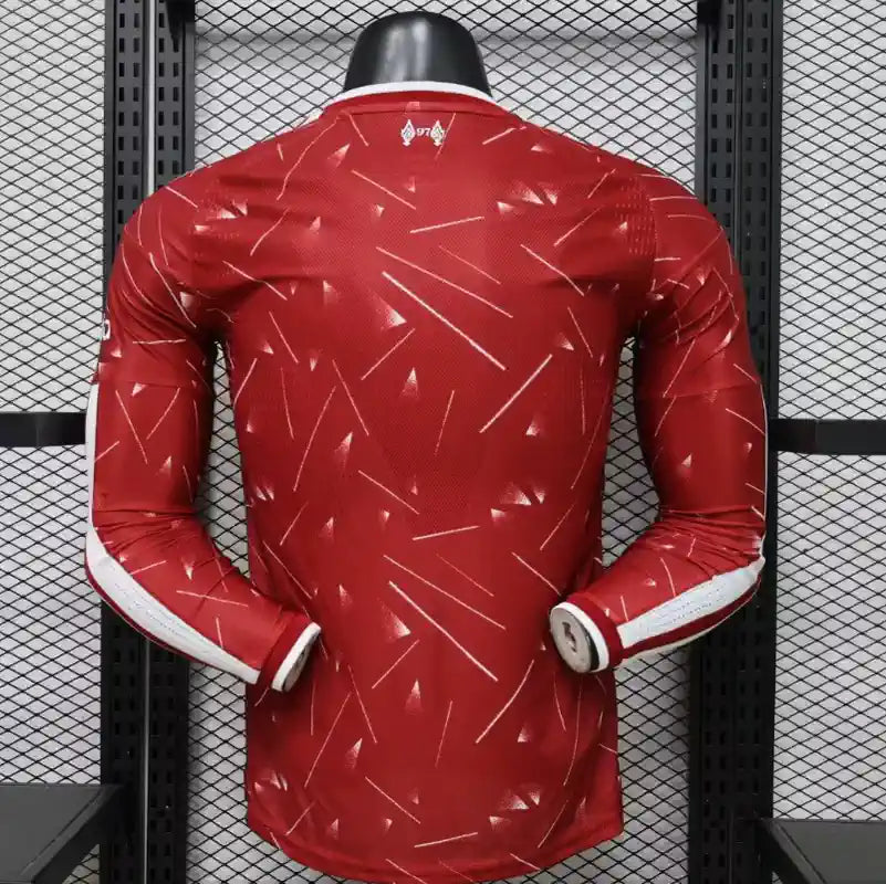 Camisola Liverpool Principal 26/27 Manga Comprida - Versão Jogador