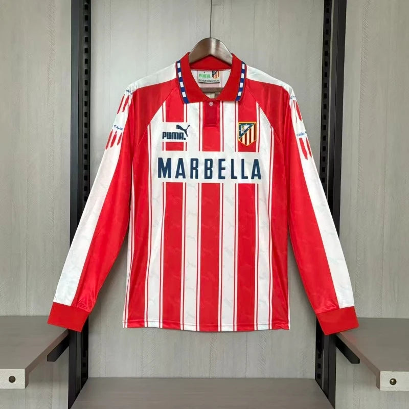 Camisola Retro Atlético de Madrid 1994/95 Manga Comprida