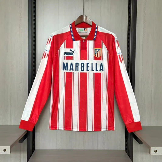 Camisola Retro Atlético de Madrid 1994/95 Manga Comprida