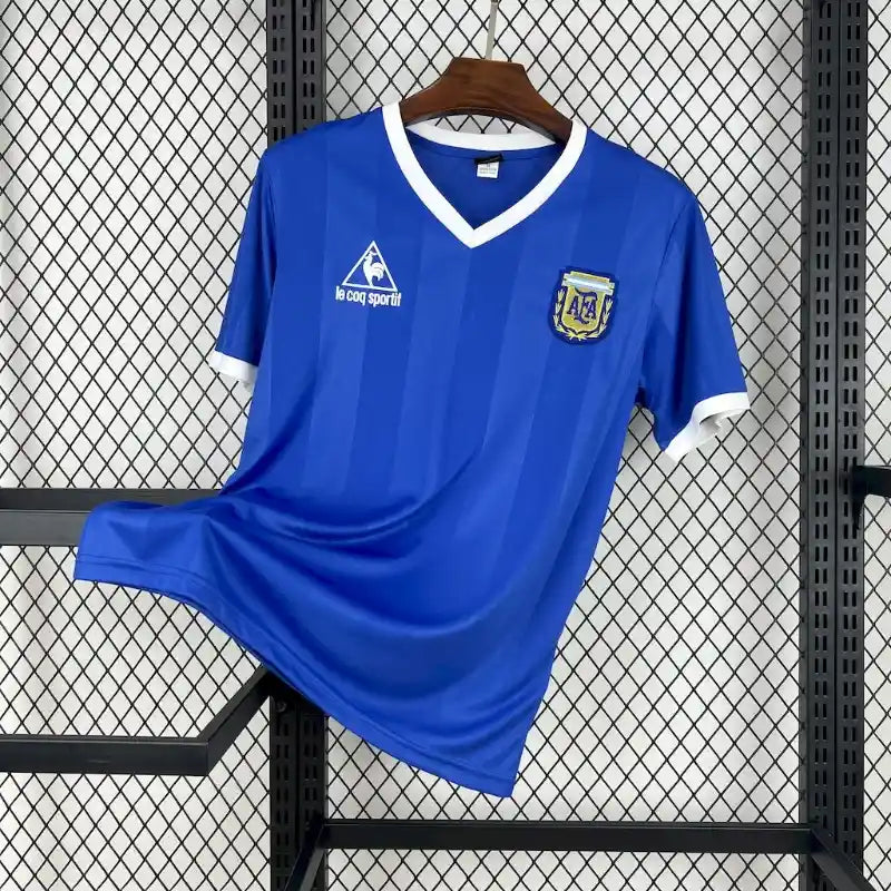 Camisola Retro Argentina Alternativa 1986