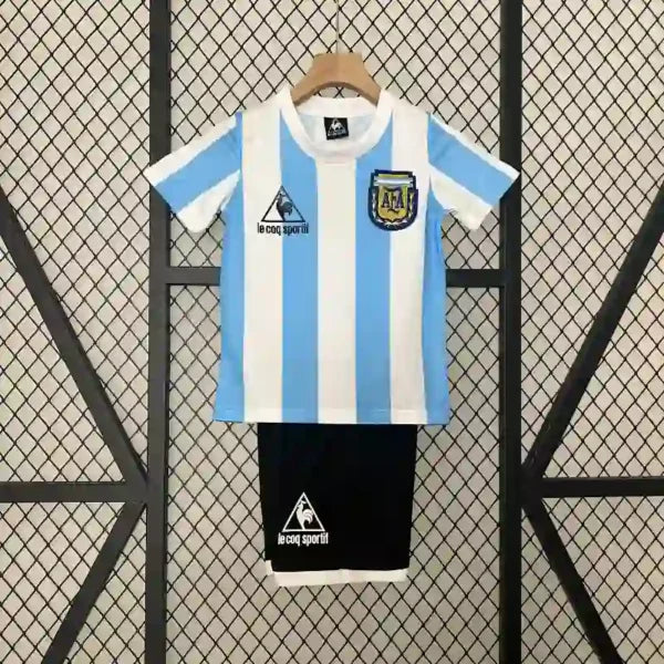 Retro Argentina Equipamento Criança Principal 1986