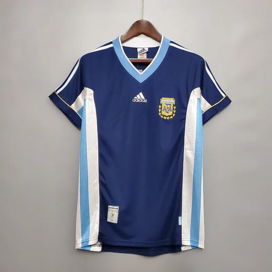 Camisola Retro Argentina Alternativa 1998