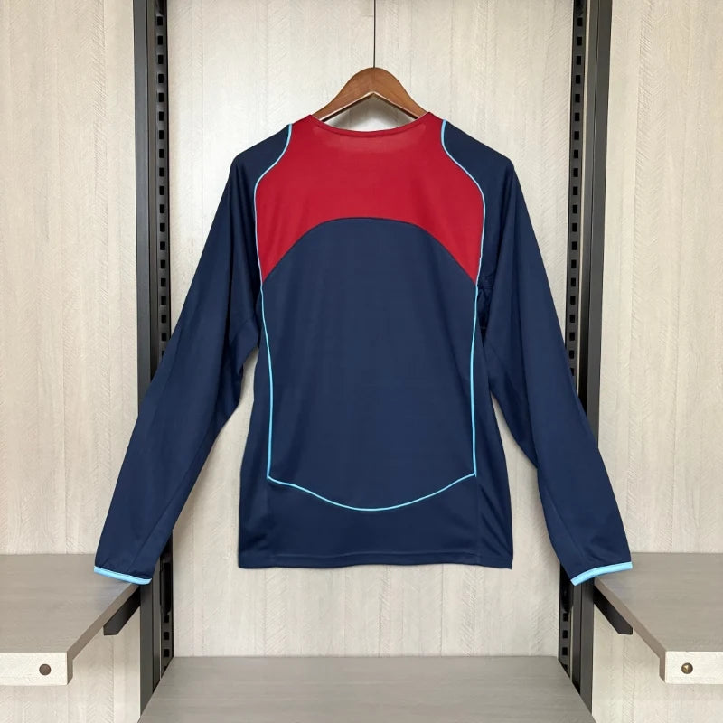 Camisola Retro Atlético de Madrid Alternativa 04/05 Manga Comprida