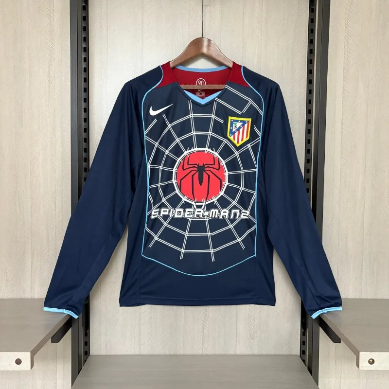 Camisola Retro Atlético de Madrid Alternativa 04/05 Manga Comprida