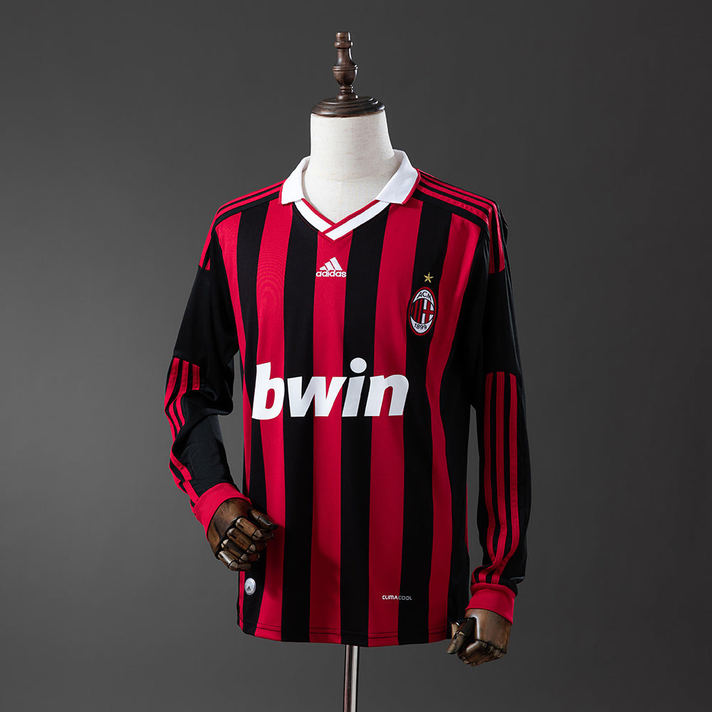 Retro AC Milan Principal 09/10 Manga Comprida