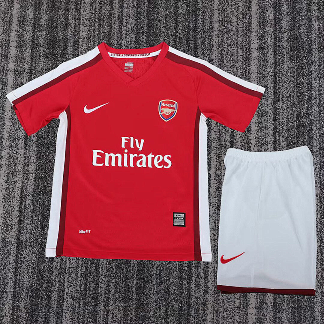 Equipamento Criança Retro Arsenal F.C. Principal 08/09