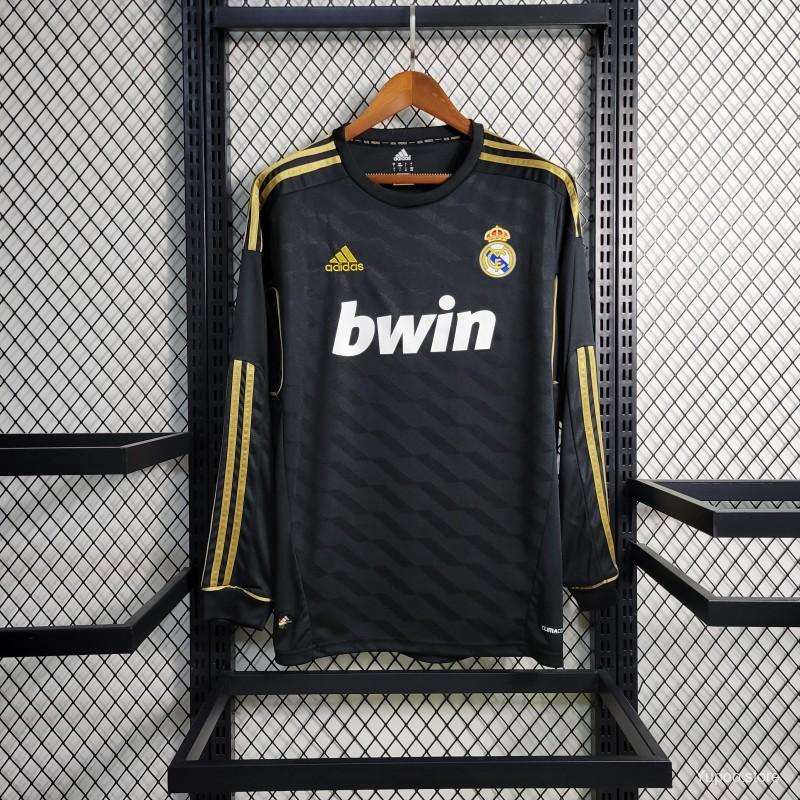 Retro Real Madrid Alternativa 2011/12 Manga Comprida