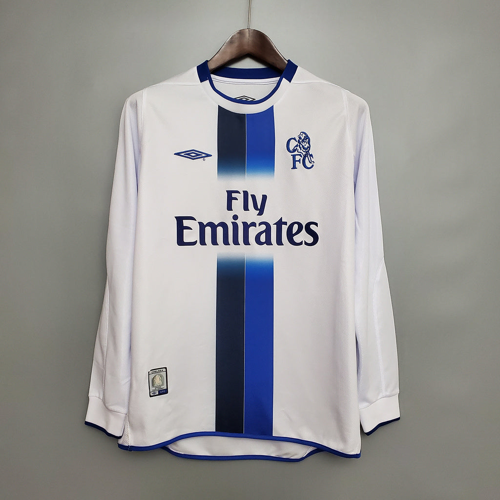 Camisola Retro Chelsea FC Alternativa 04/05 Manga Comprida