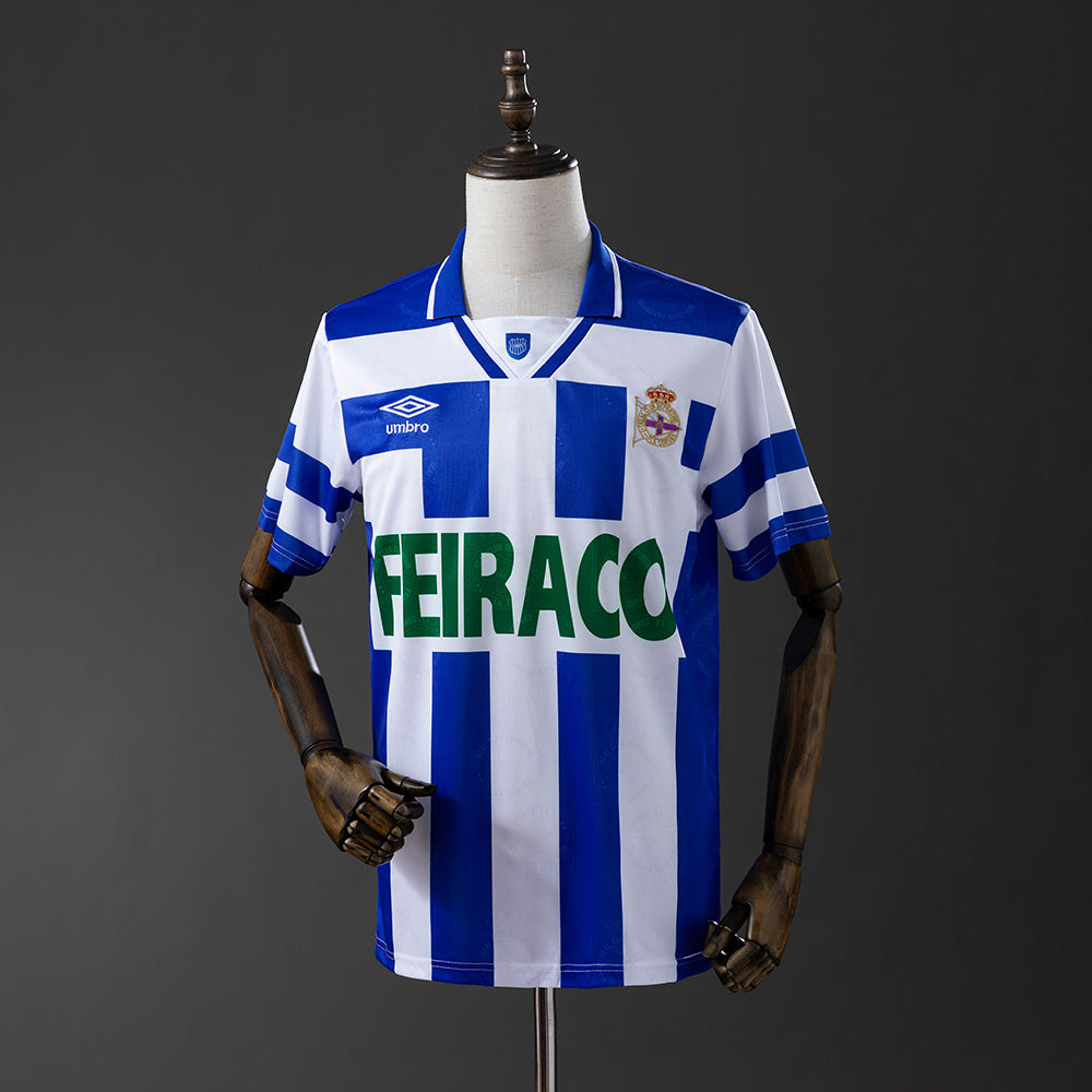 Camisola Retro Deportivo la Coruna Principal 94/95