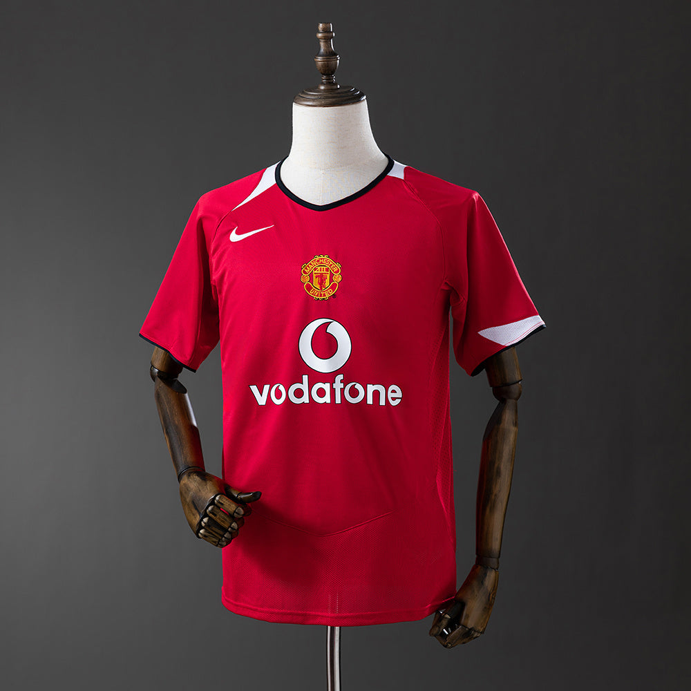 Camisola Retro Manchester United F.C. Principal 04/06