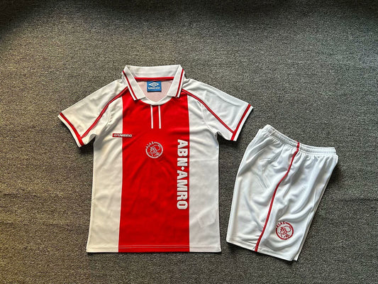 Equipamento Criança Retro AFC Ajax Principal 98/99