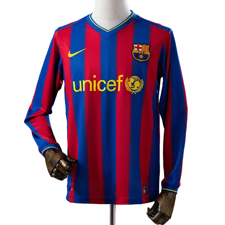 Camisola Retro FC Barcelona Principal 09/10 Manga Comprida