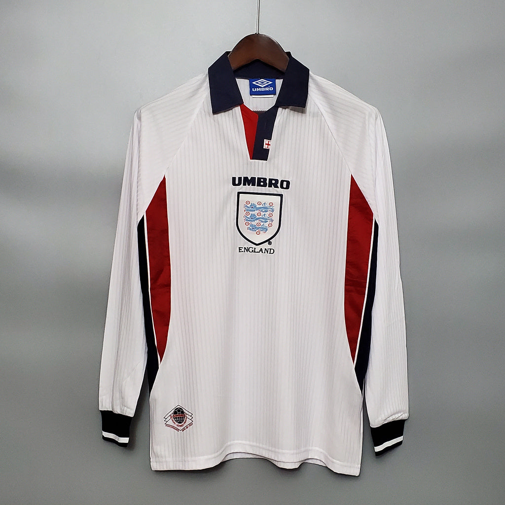 Retro Inglaterra 1998 Manga Comprida