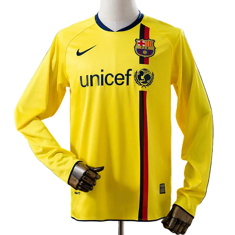 Camisola Retro FC Barcelona Alternativa 08/09 Manga Comprida