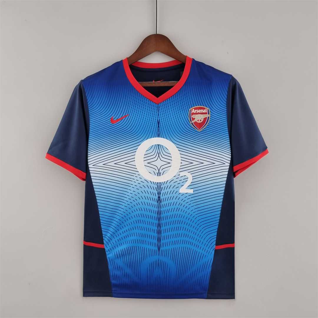 Camisola Retro Arsenal F.C. Alternativa 02/04