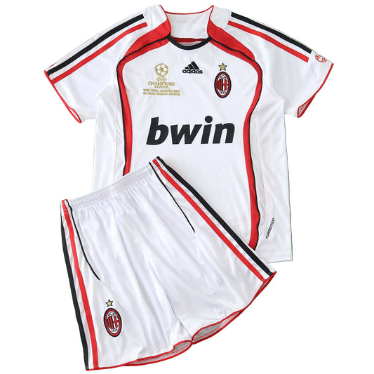 Equipamento Criança Retro AC Milan Alternativa 06/07