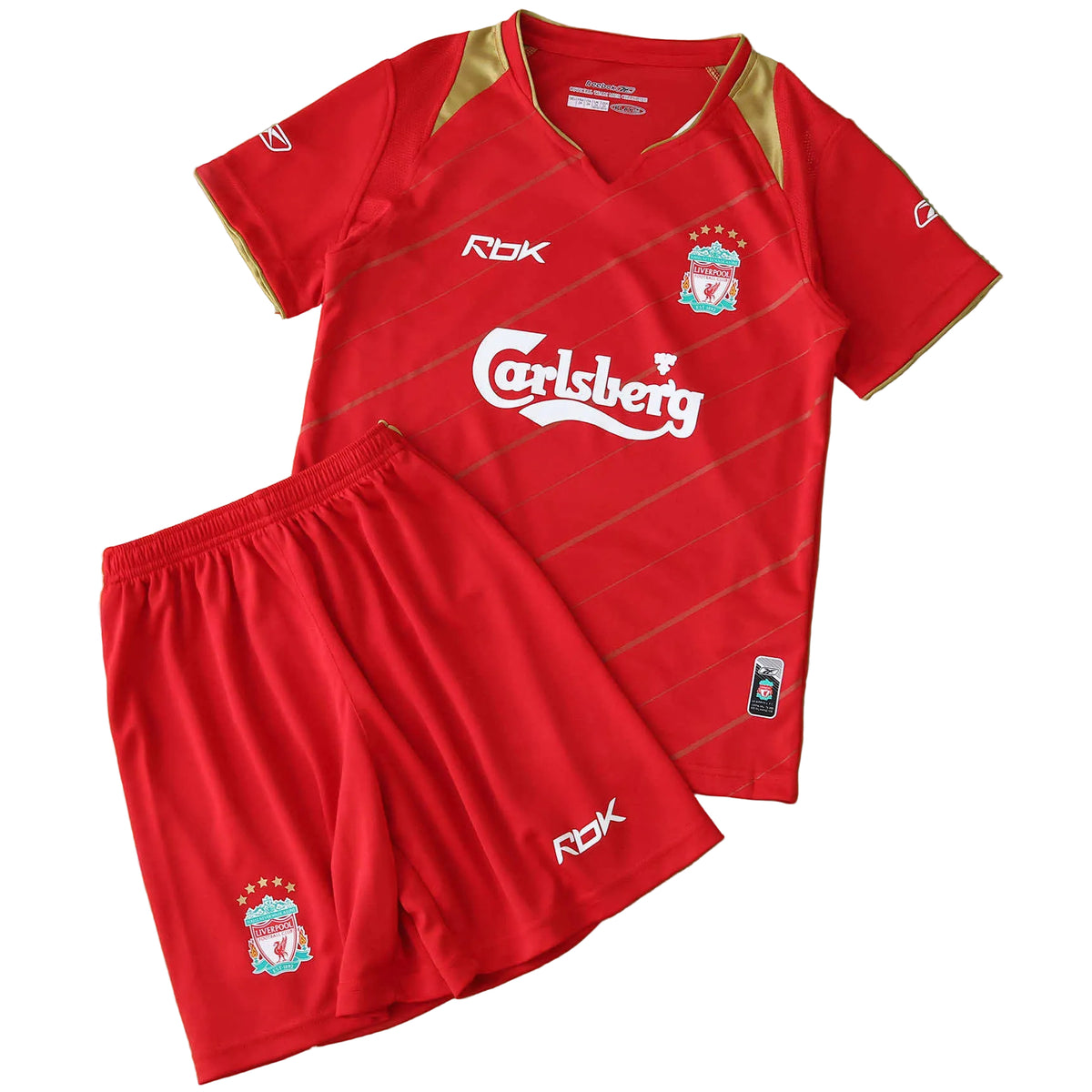 Equipamento Criança Retro Liverpool FC Principal 05/06