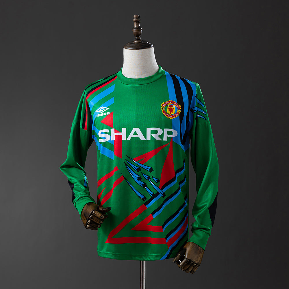 Camisola Retro Manchester United F.C. Guarda-Redes 92/94 Manga Comprida