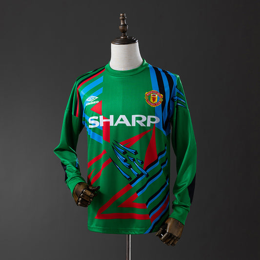 Camisola Retro Manchester United F.C. Guarda-Redes 92/94 Manga Comprida