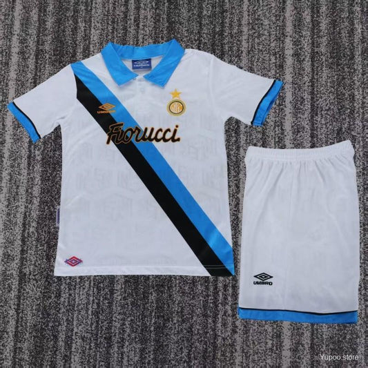 Equipamento Criança Retro Inter de Milão Alternativo 94/95