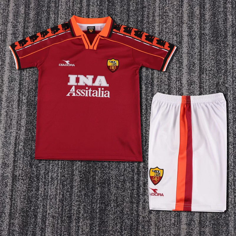 Retro Roma Equipamento Criança Principal 1998