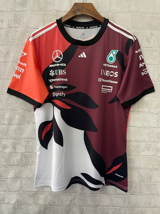 Camisola Mercedes AMG Petronas 2025 - Edição Miami