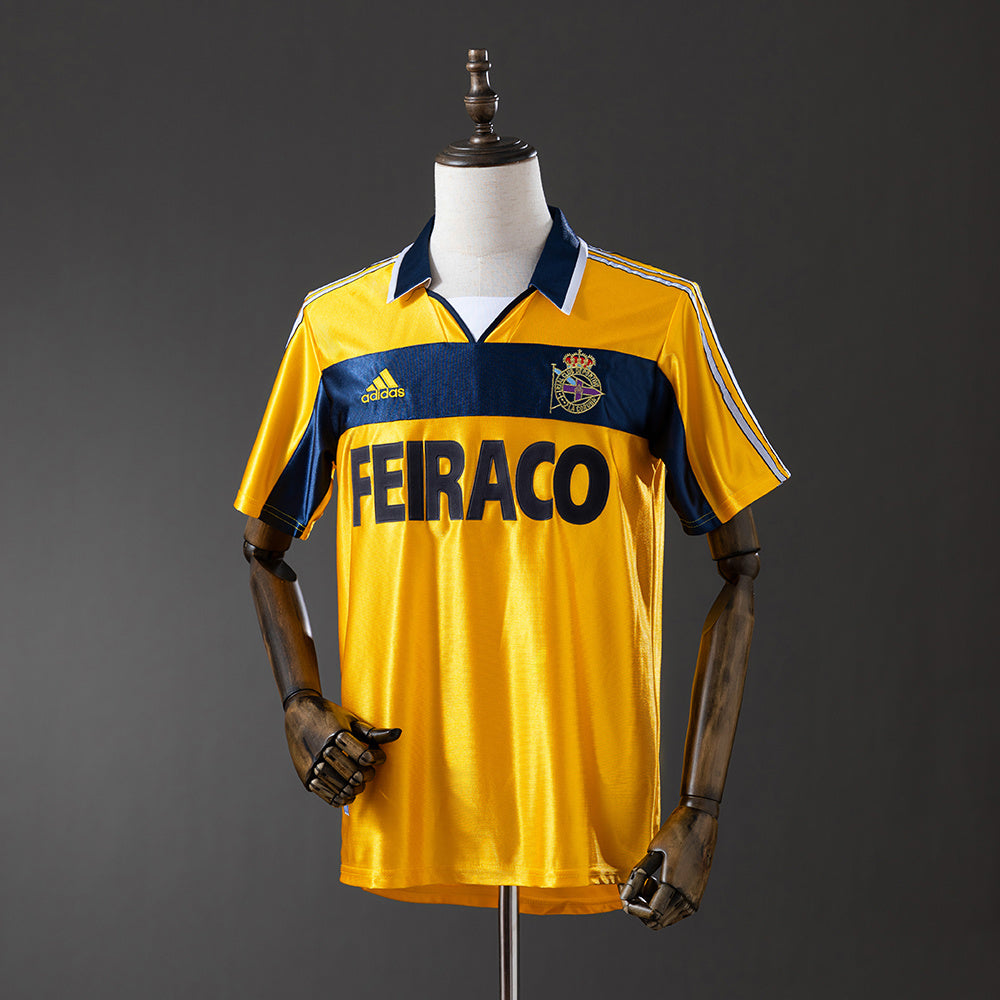 Camisola Retro Deportivo la Coruna Terceira 99/00